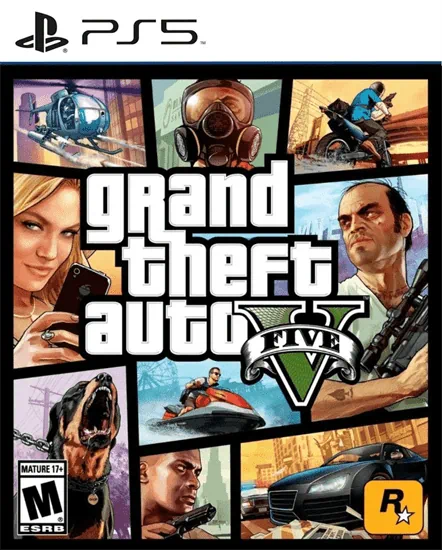 Grand Theft Auto V | GTA 5 (Standard Edition) - PlayStation | PS5